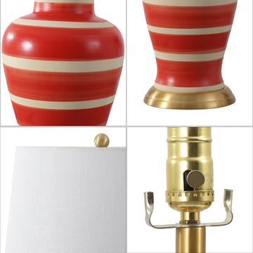Julian 29" Ceramic LED Table Lamp